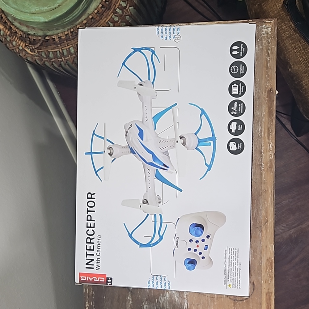 Drone Craig Interceptor with camera - great for kids!!